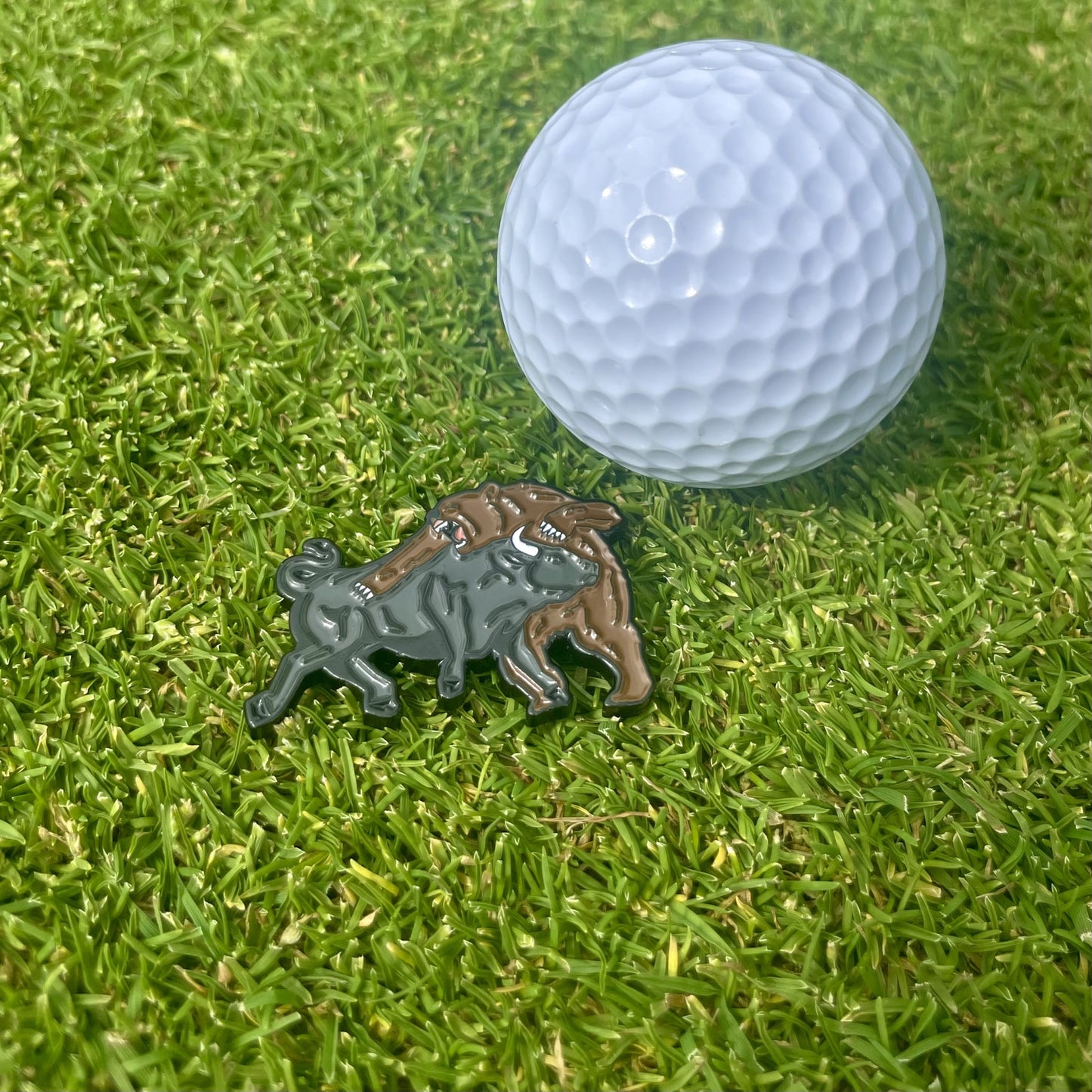 Bulle und Bär Ballmarker